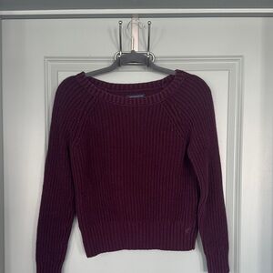 AE Women's Burgundy Sweater